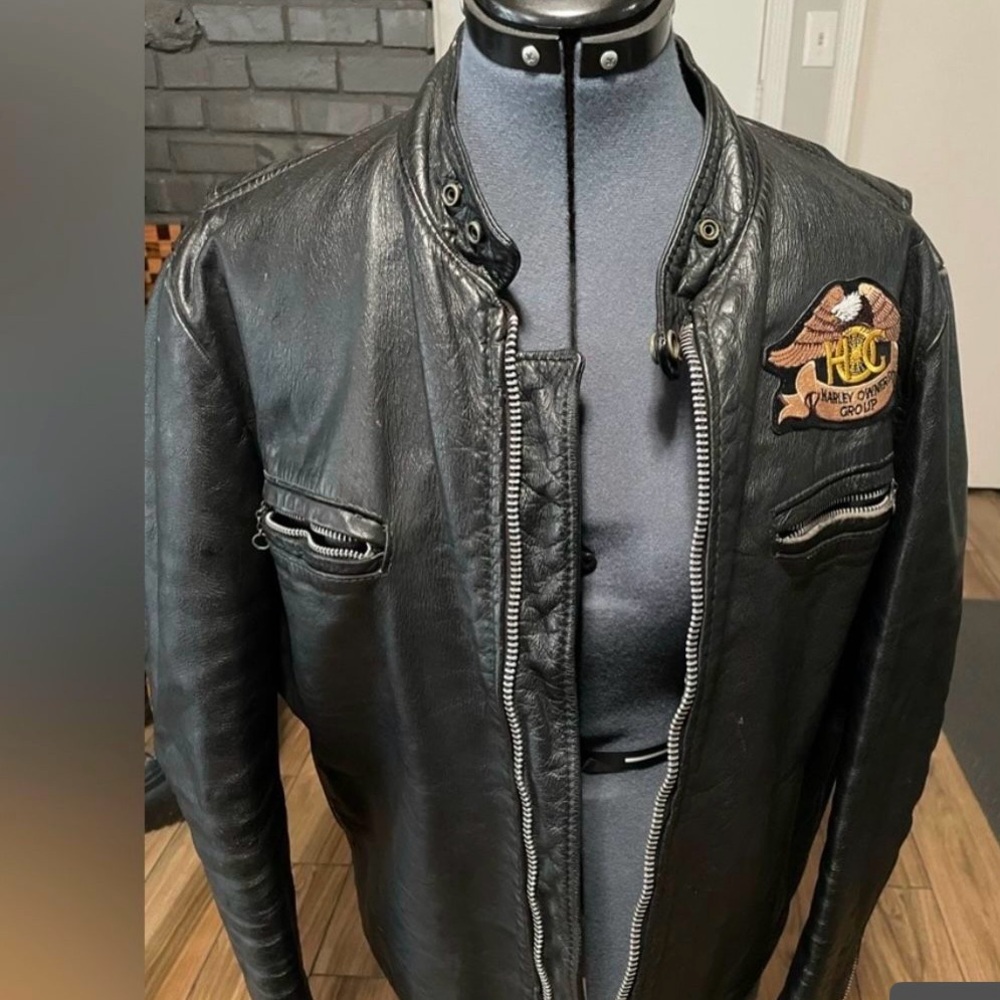 1980s Men’s Vintage Leather Jacketet